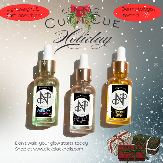 ✨ CutiCue Oilz™ Holiday Trio – Limited Edition Scents 🎁